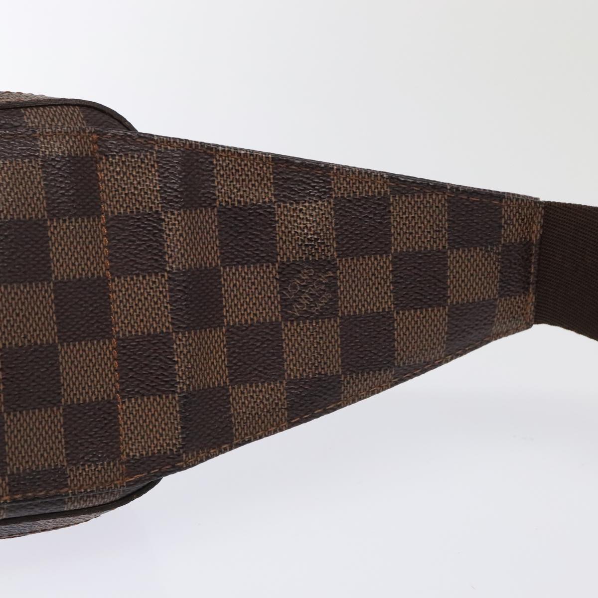 LOUIS VUITTON Damier Ebene Geronimos Shoulder Bag N51994 LV Auth 93709