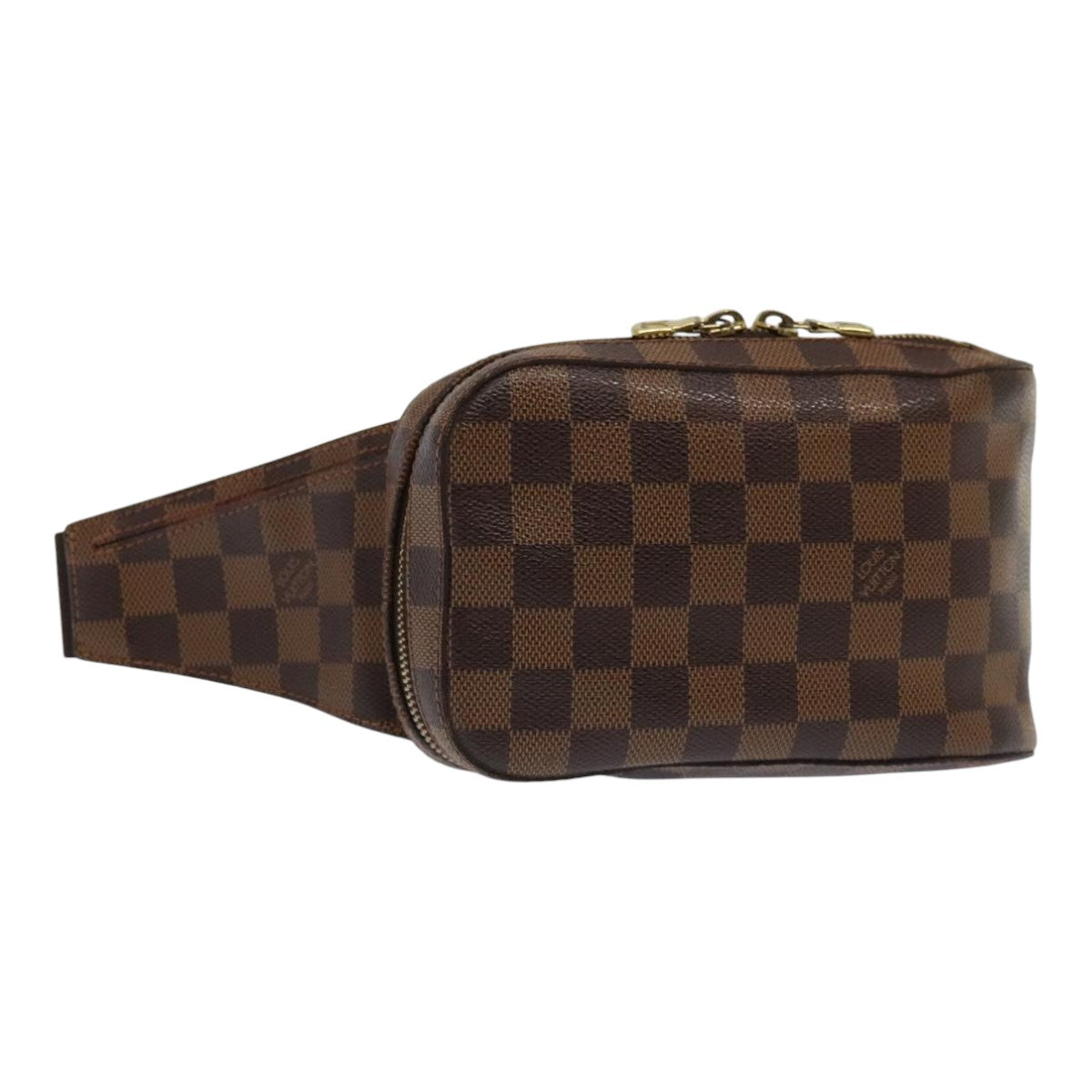 LOUIS VUITTON Damier Ebene Geronimos Shoulder Bag N51994 LV Auth 93710