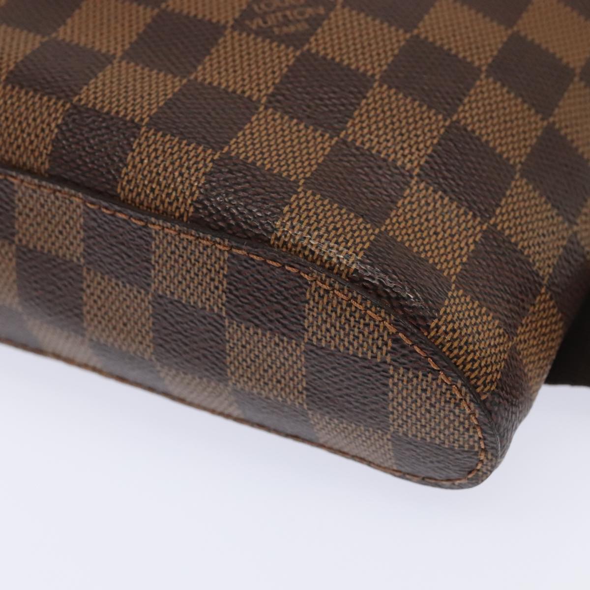 LOUIS VUITTON Damier Ebene Geronimos Shoulder Bag N51994 LV Auth 93710