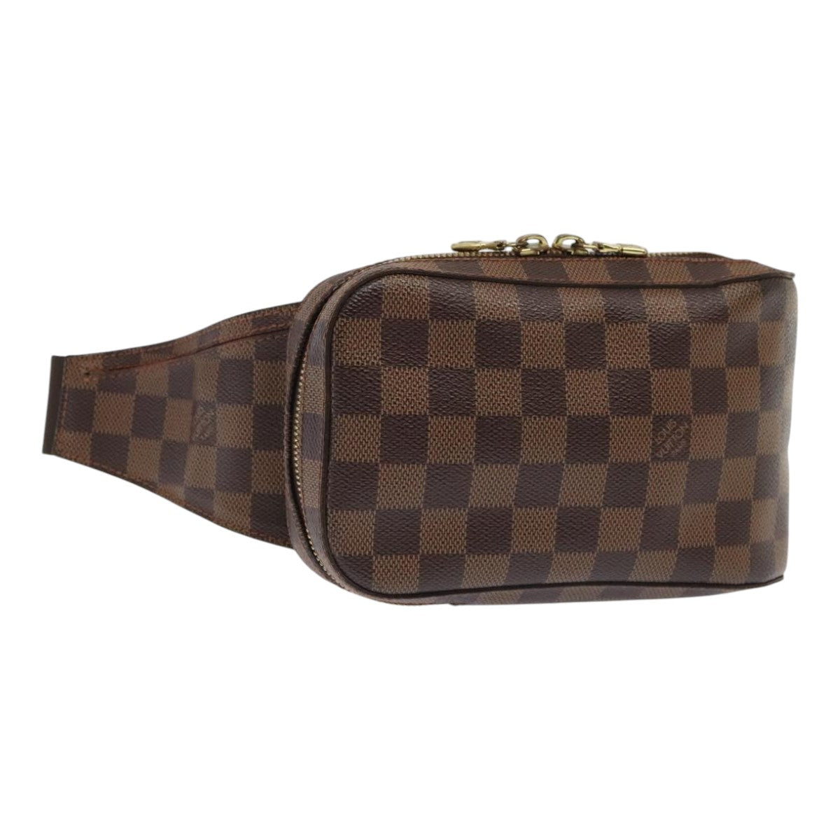 LOUIS VUITTON Damier Ebene Geronimos Shoulder Bag N51994 LV Auth 93711