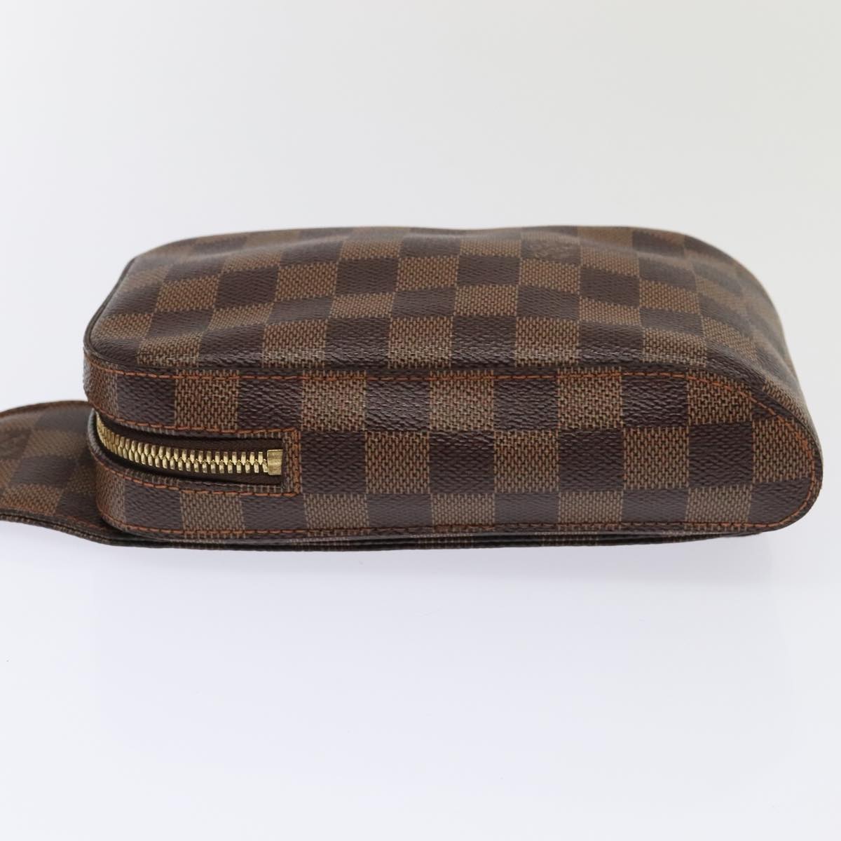 LOUIS VUITTON Damier Ebene Geronimos Shoulder Bag N51994 LV Auth 93711