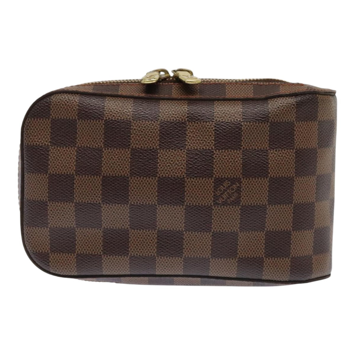 LOUIS VUITTON Damier Ebene Geronimos Shoulder Bag N51994 LV Auth 93711