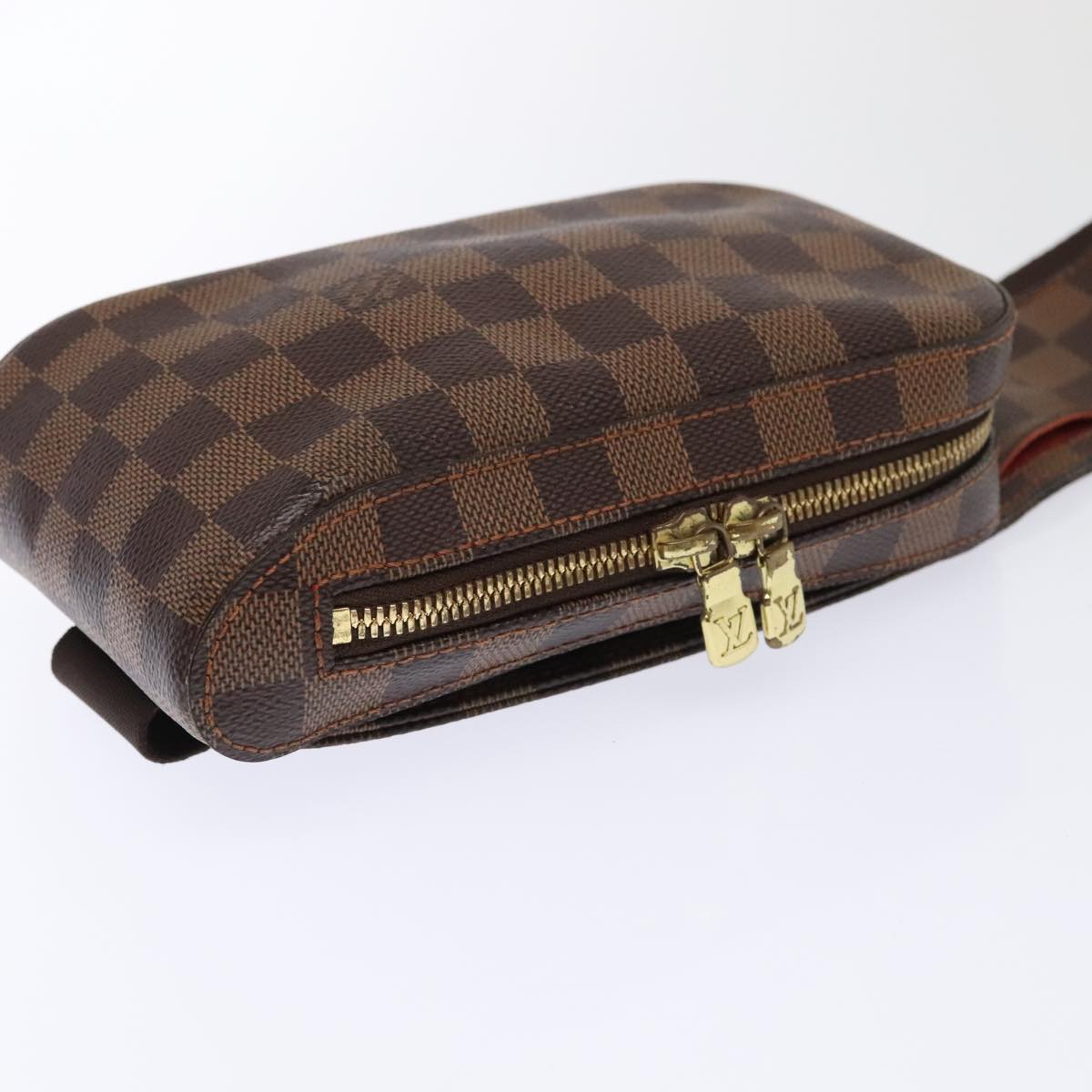 LOUIS VUITTON Damier Ebene Geronimos Shoulder Bag N51994 LV Auth 93711