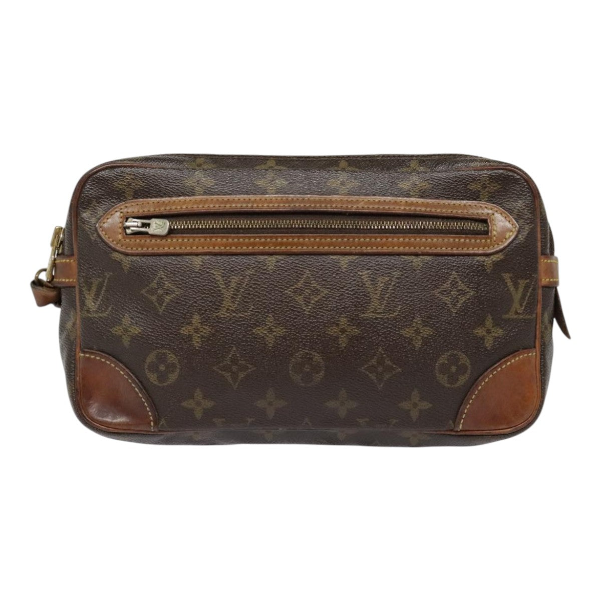 LOUIS VUITTON Monogram Marly Dragonne GM Clutch Bag M51825 LV Auth 93720