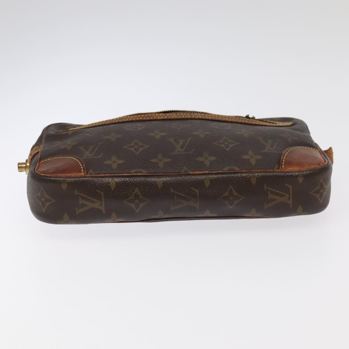 LOUIS VUITTON Monogram Clutch Bag 3Set LV Auth 93721