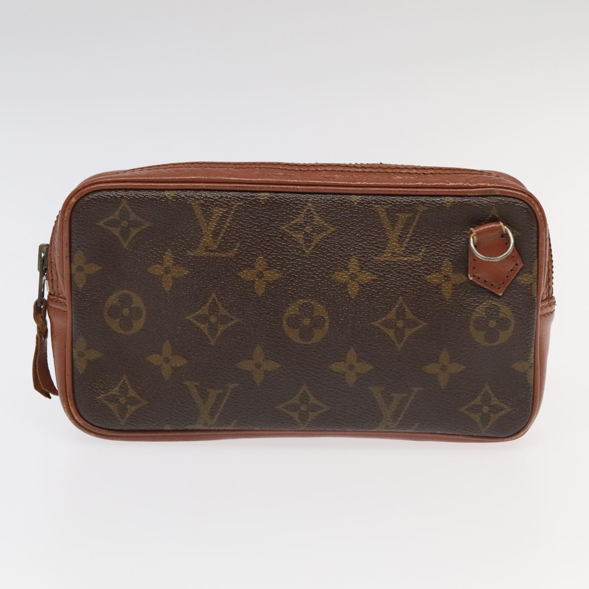 LOUIS VUITTON Monogram Clutch Bag 3Set LV Auth 93721