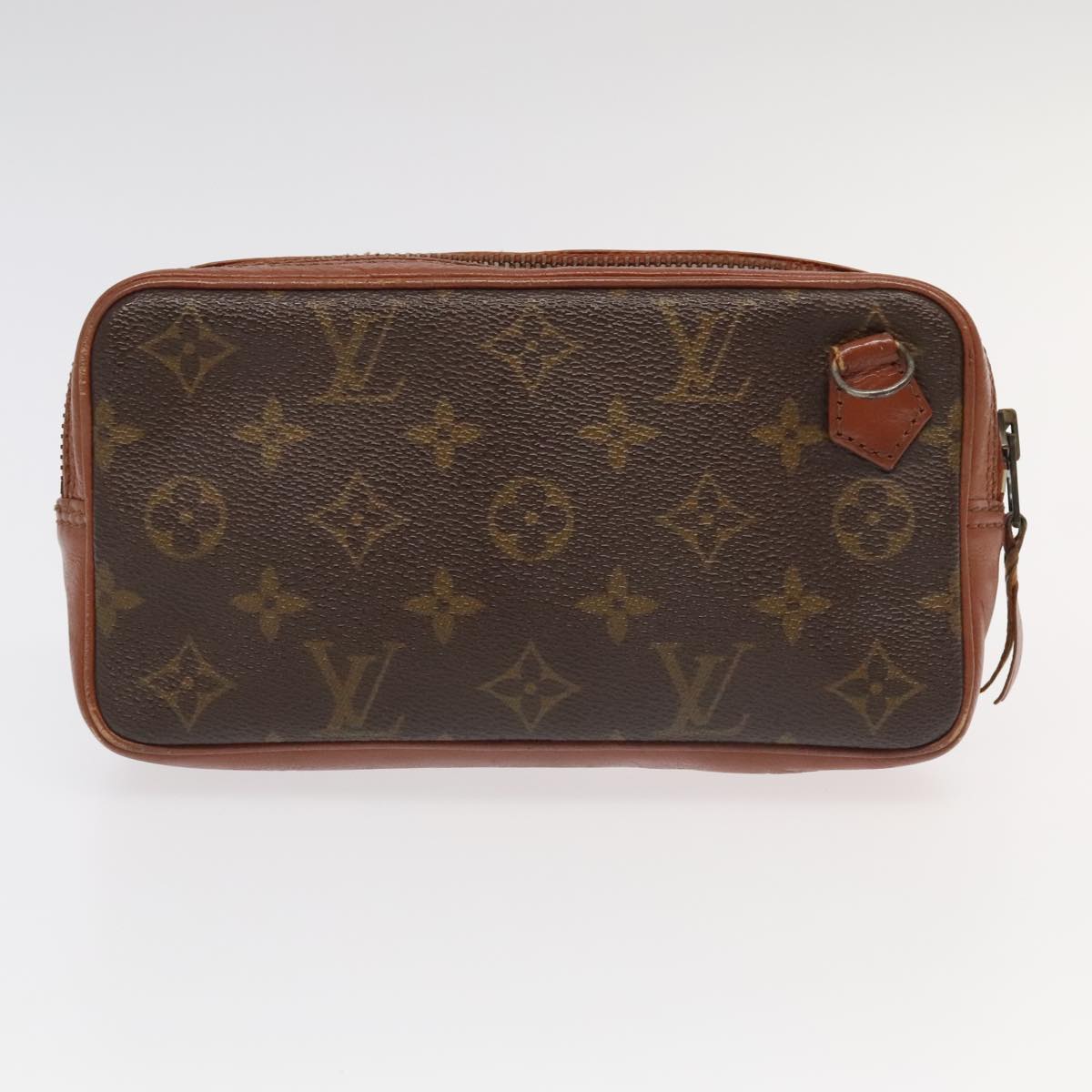 LOUIS VUITTON Monogram Clutch Bag 3Set LV Auth 93721