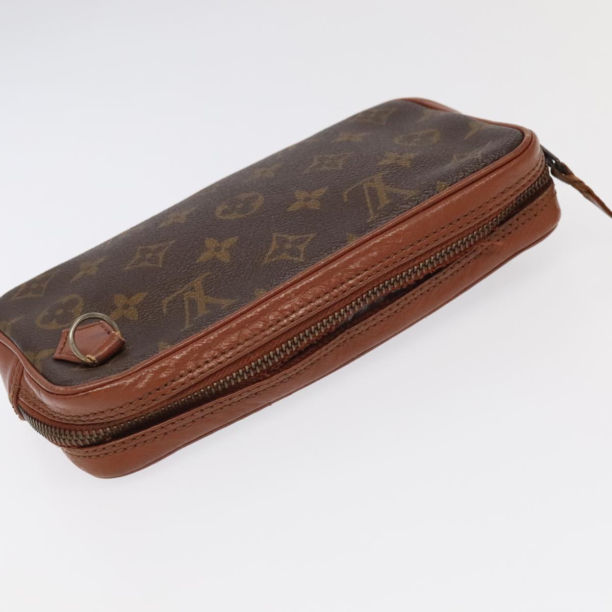 LOUIS VUITTON Monogram Clutch Bag 3Set LV Auth 93721