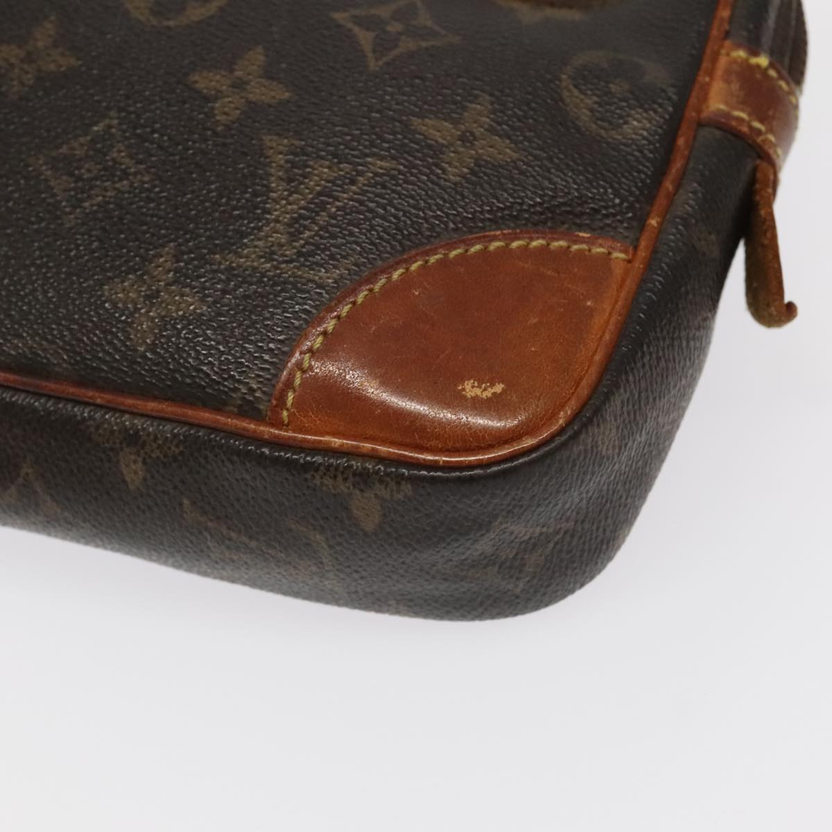 LOUIS VUITTON Monogram Clutch Bag 3Set LV Auth 93721