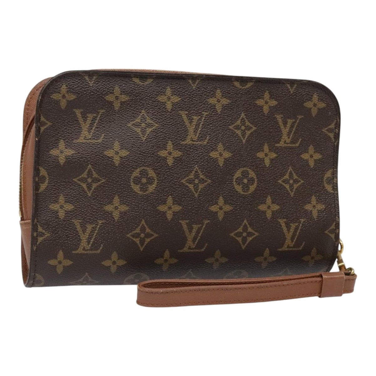 LOUIS VUITTON Monogram Orsay Clutch Bag M51790 LV Auth 93722