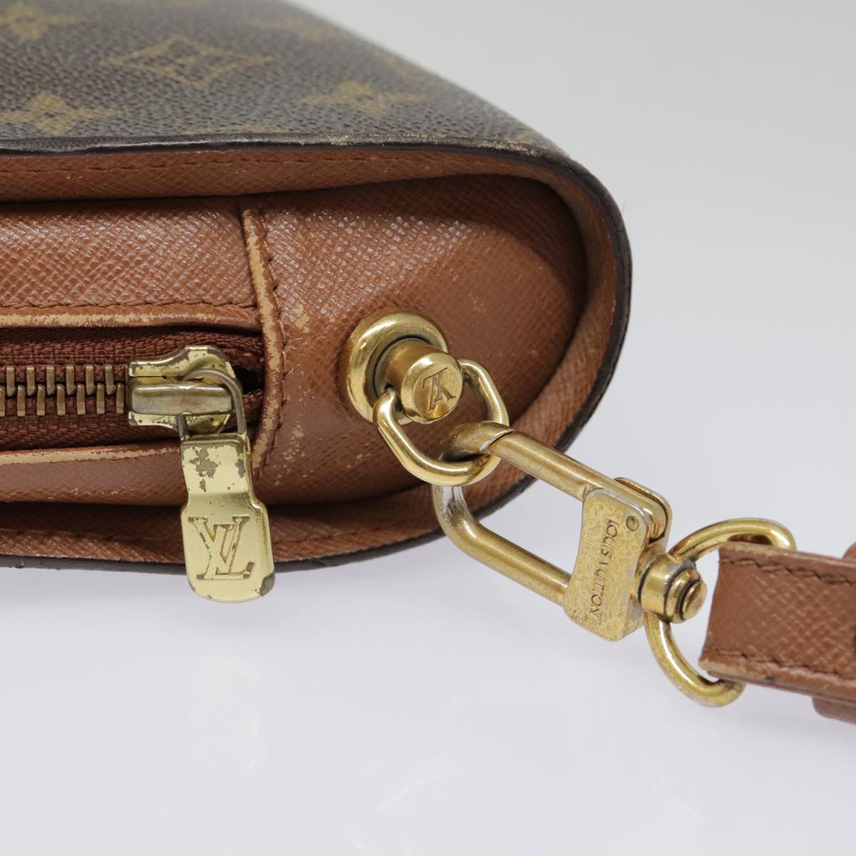 LOUIS VUITTON Monogram Orsay Clutch Bag M51790 LV Auth 93722