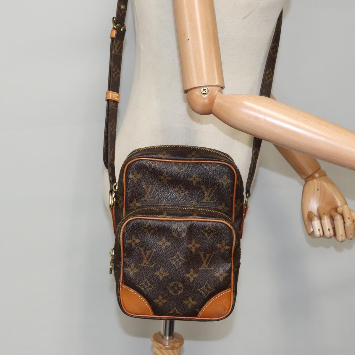 LOUIS VUITTON Monogram Amazon Shoulder Bag M45236 LV Auth 93723