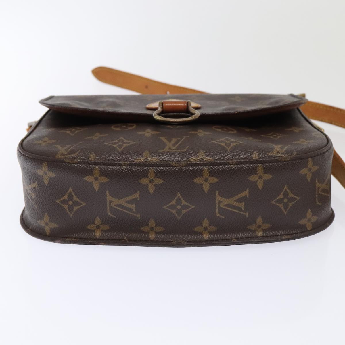 LOUIS VUITTON Monogram Saint Cloud GM Shoulder Bag M51242 LV Auth 93726