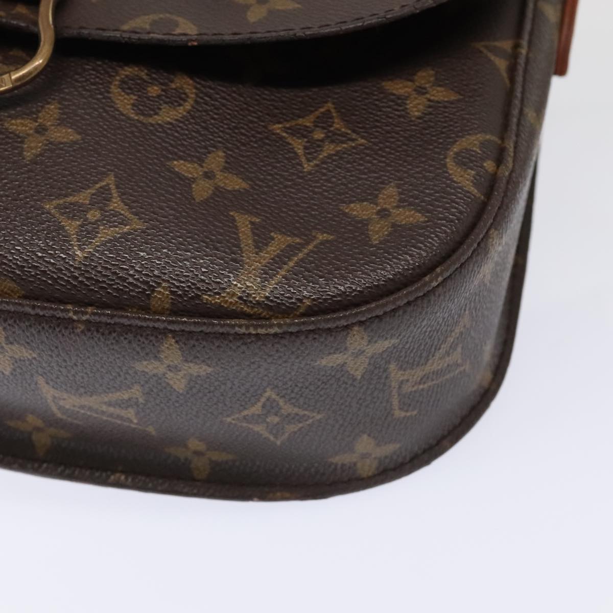 LOUIS VUITTON Monogram Saint Cloud GM Shoulder Bag M51242 LV Auth 93726