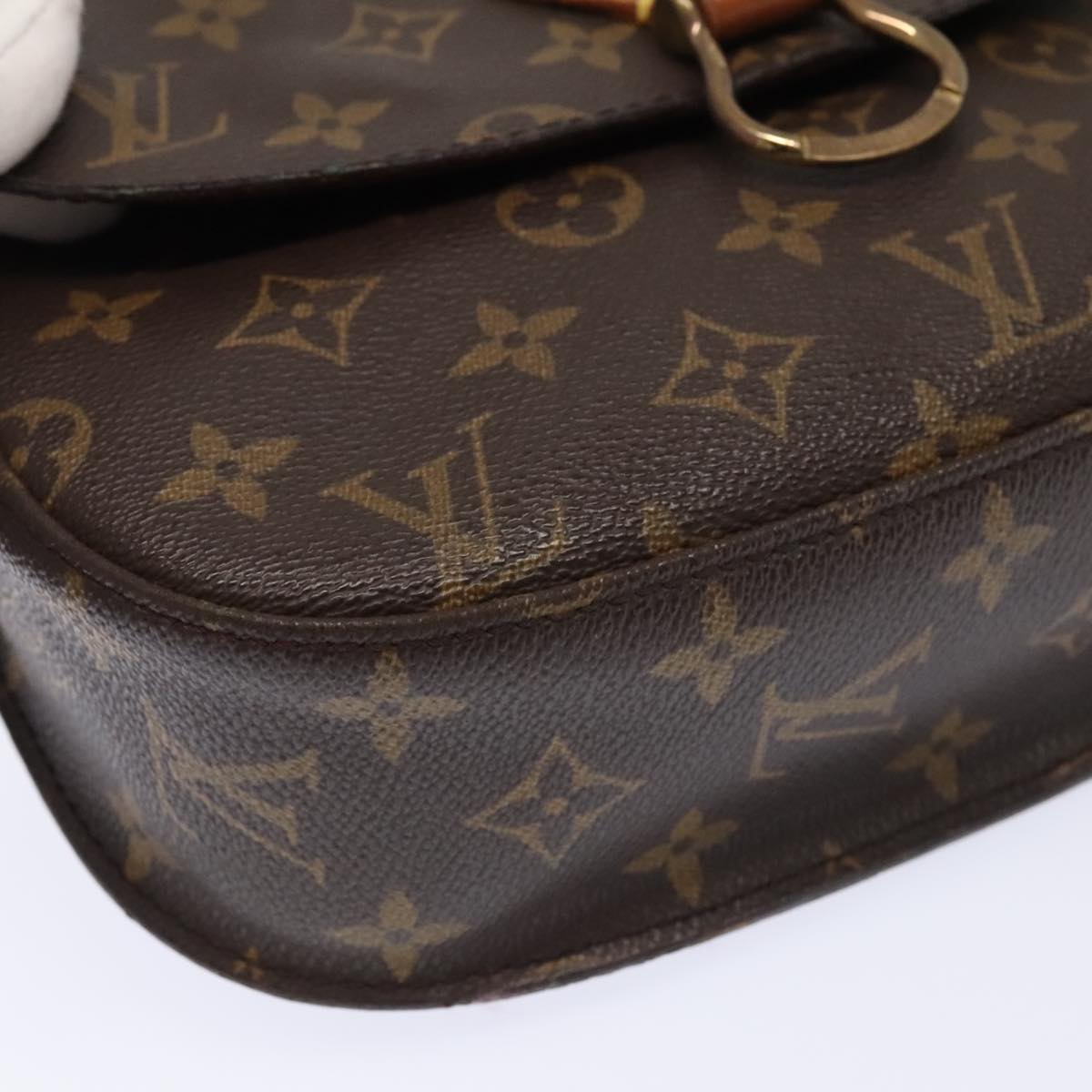 LOUIS VUITTON Monogram Saint Cloud GM Shoulder Bag M51242 LV Auth 93726