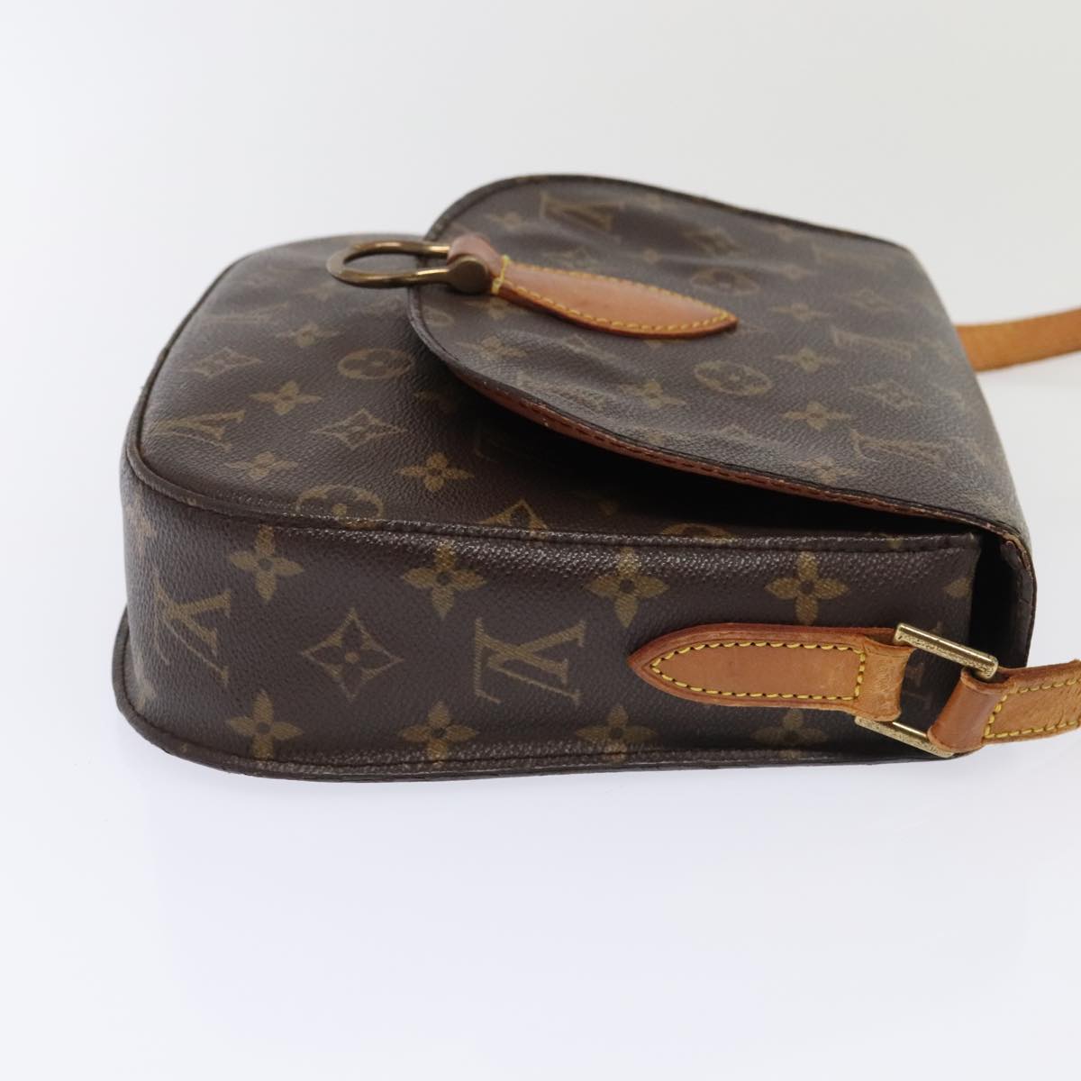 LOUIS VUITTON Monogram Saint Cloud GM Shoulder Bag M51242 LV Auth 93726