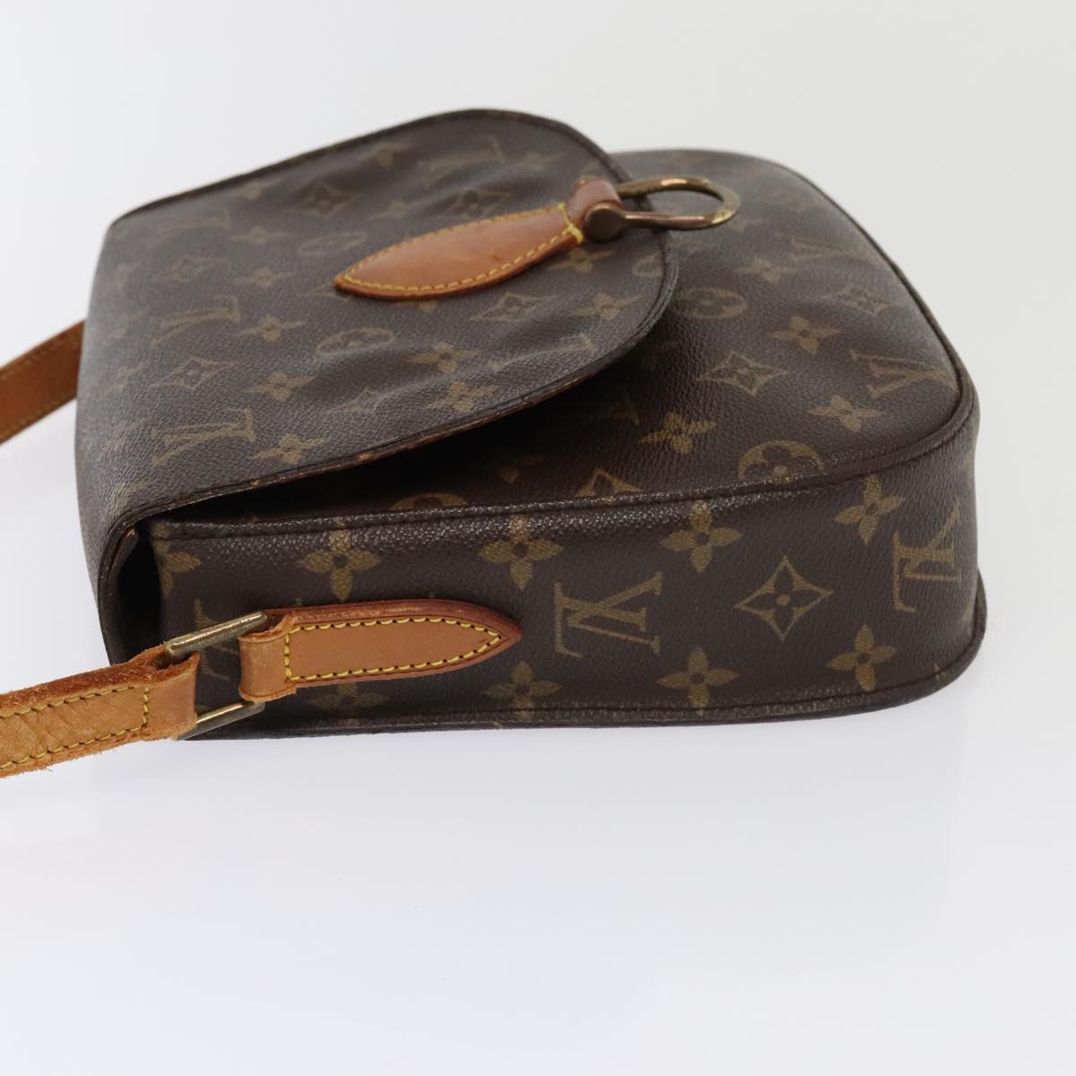 LOUIS VUITTON Monogram Saint Cloud GM Shoulder Bag M51242 LV Auth 93726