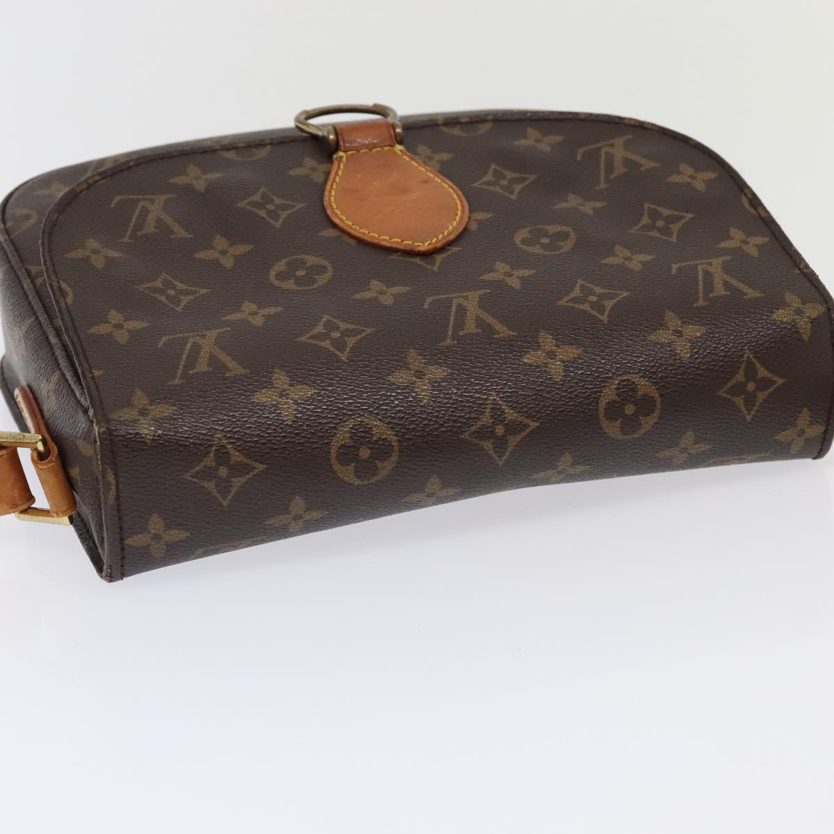 LOUIS VUITTON Monogram Saint Cloud GM Shoulder Bag M51242 LV Auth 93726