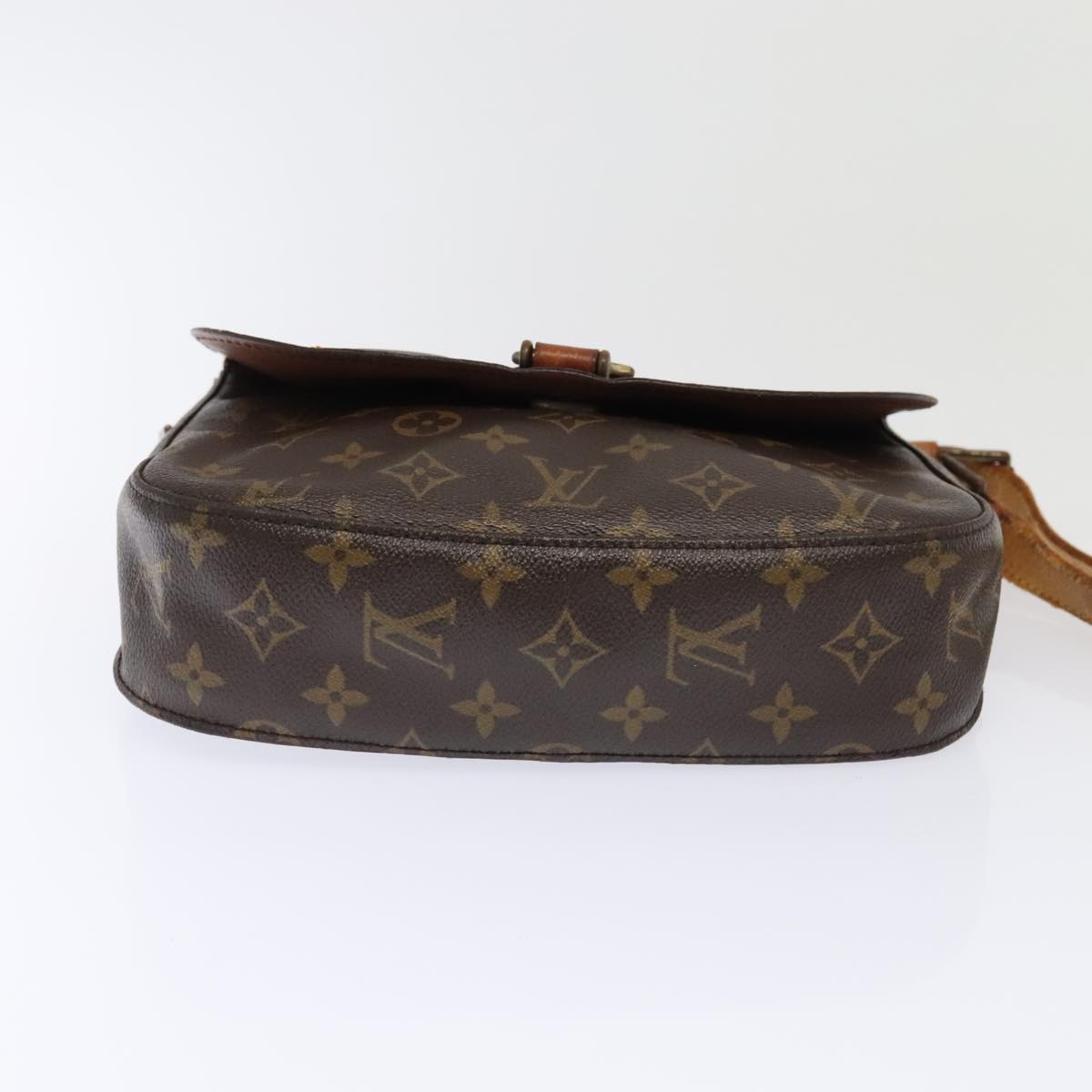 LOUIS VUITTON Monogram Saint Cloud GM Shoulder Bag M51242 LV Auth 93727