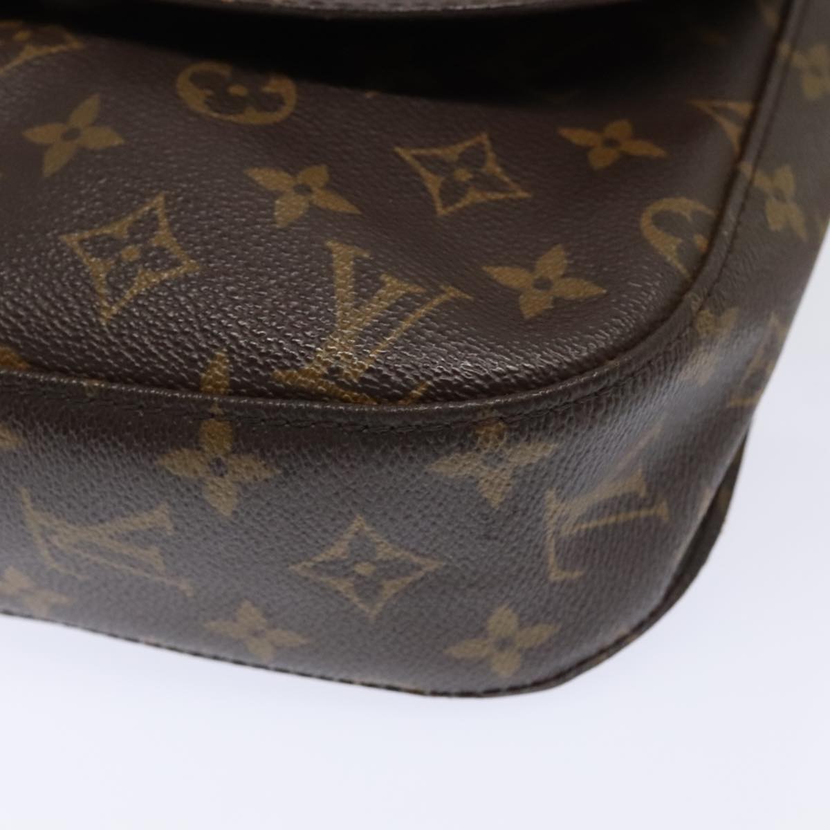 LOUIS VUITTON Monogram Saint Cloud GM Shoulder Bag M51242 LV Auth 93727