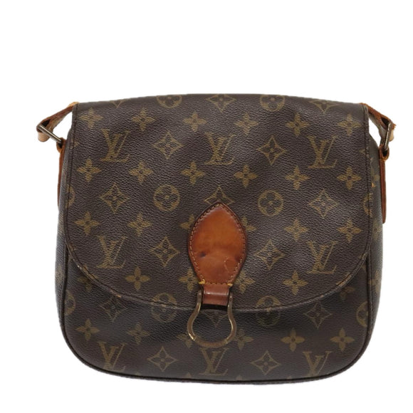 LOUIS VUITTON Monogram Saint Cloud GM Shoulder Bag M51242 LV Auth 93727