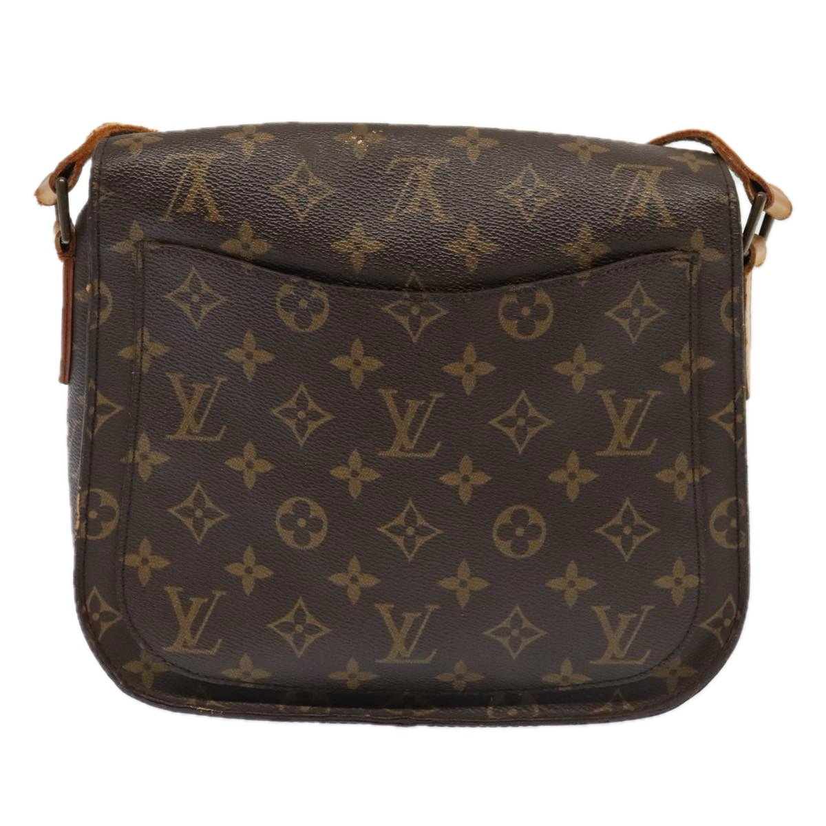 LOUIS VUITTON Monogram Saint Cloud GM Shoulder Bag M51242 LV Auth 93727