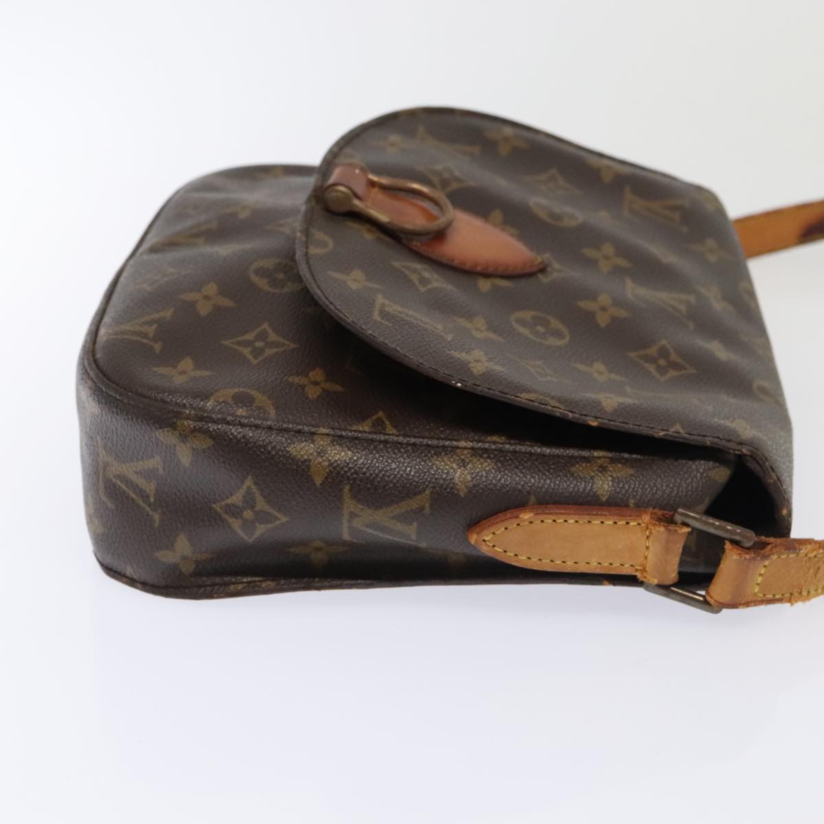 LOUIS VUITTON Monogram Saint Cloud GM Shoulder Bag M51242 LV Auth 93727