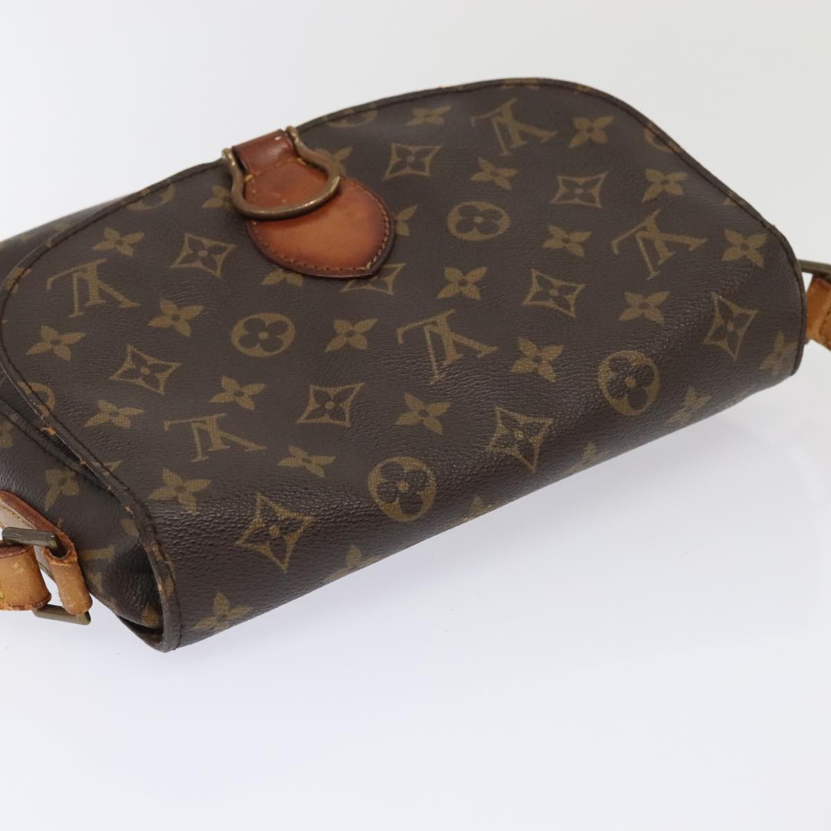 LOUIS VUITTON Monogram Saint Cloud GM Shoulder Bag M51242 LV Auth 93727