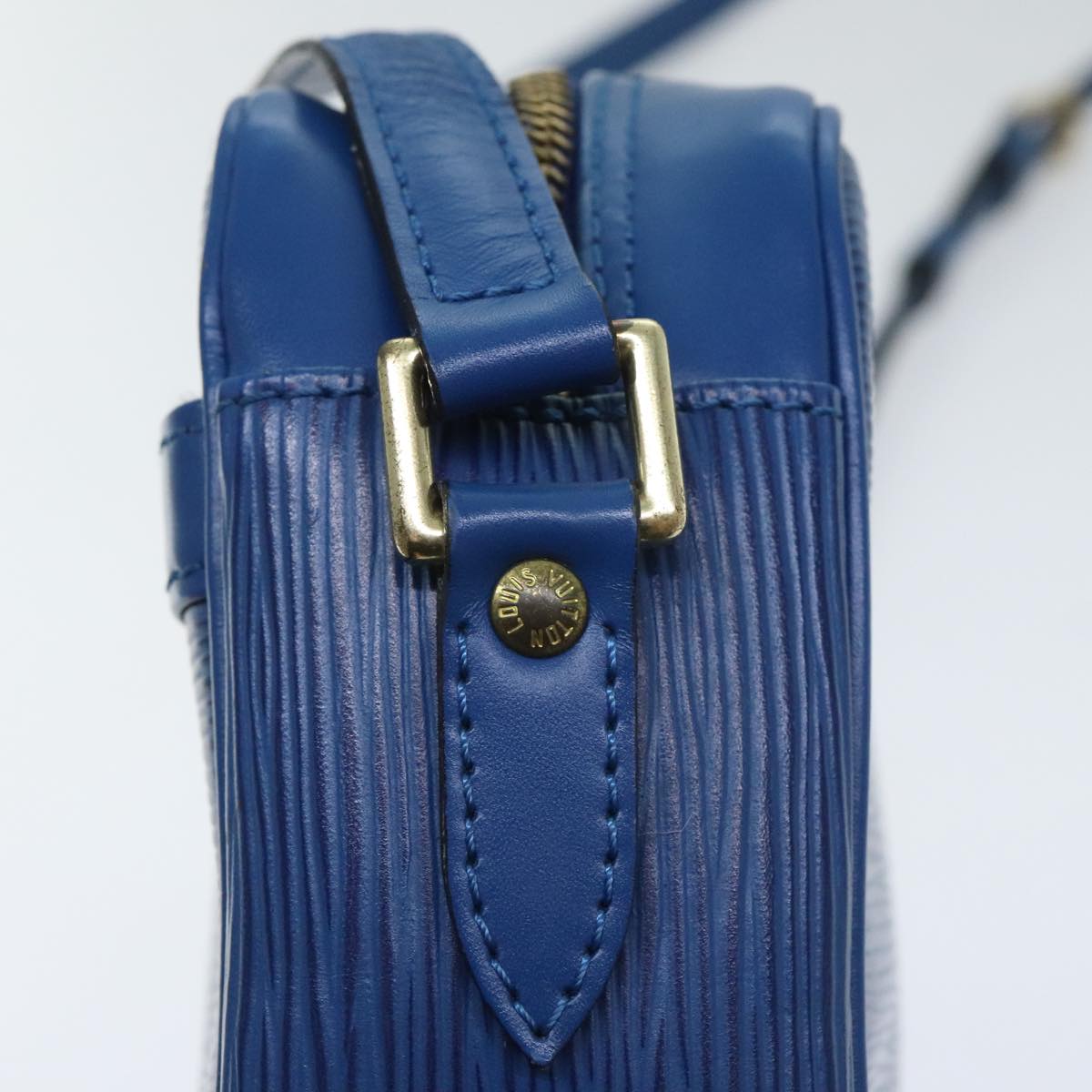 LOUIS VUITTON Epi Trocadero 23 Shoulder Bag Blue M52305 LV Auth 93730