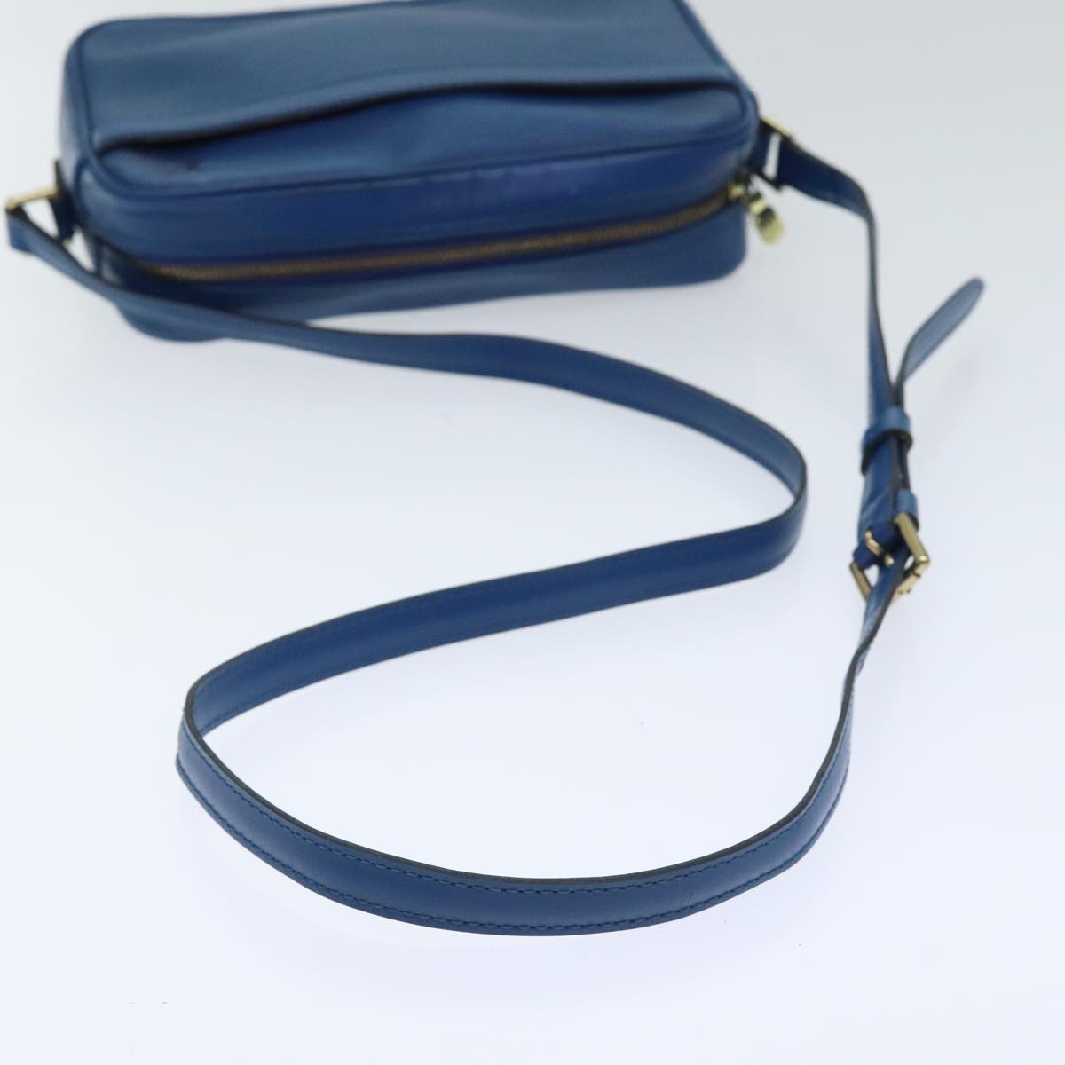 LOUIS VUITTON Epi Trocadero 23 Shoulder Bag Blue M52305 LV Auth 93730