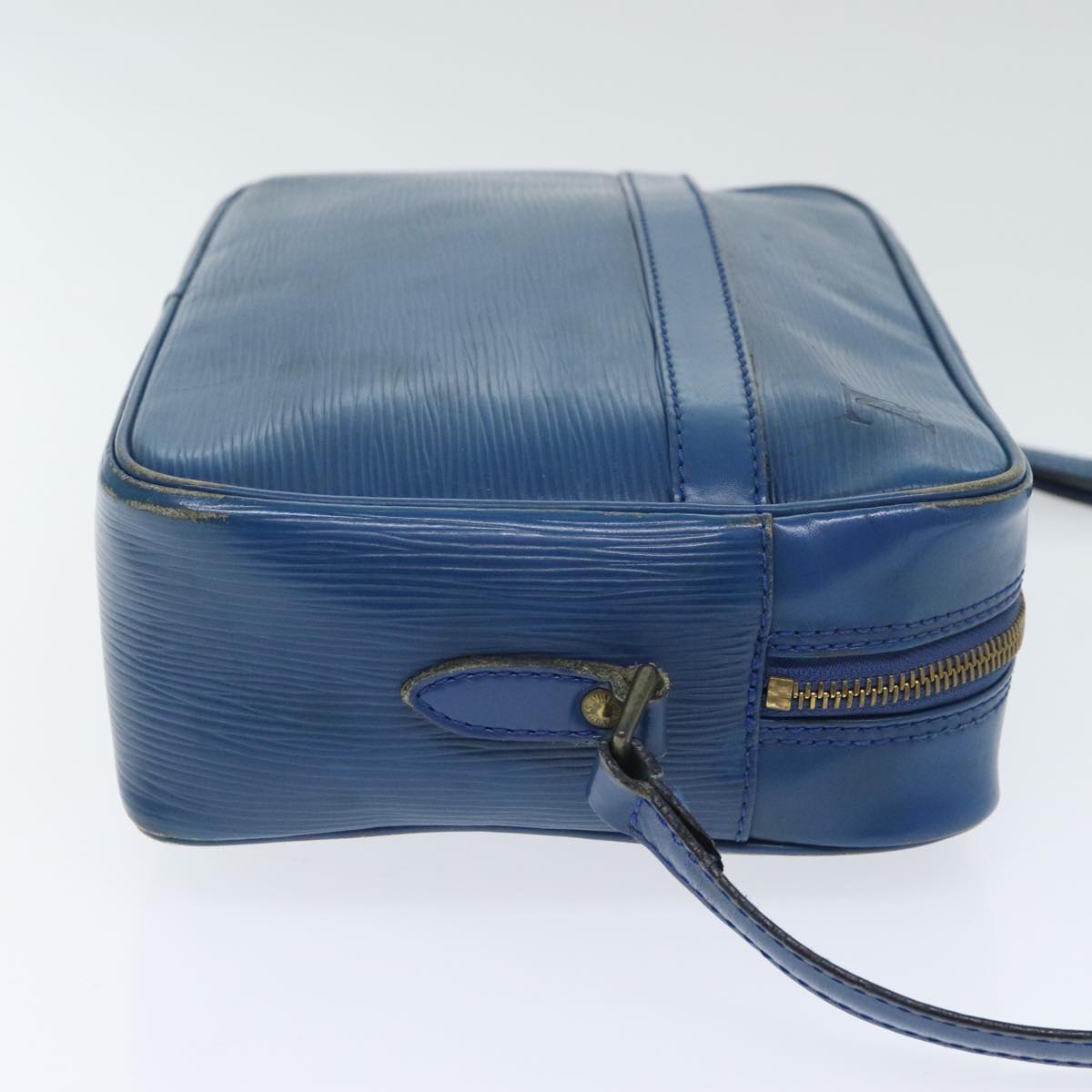 LOUIS VUITTON Epi Trocadero 27 Shoulder Bag Blue M52315 LV Auth 93731