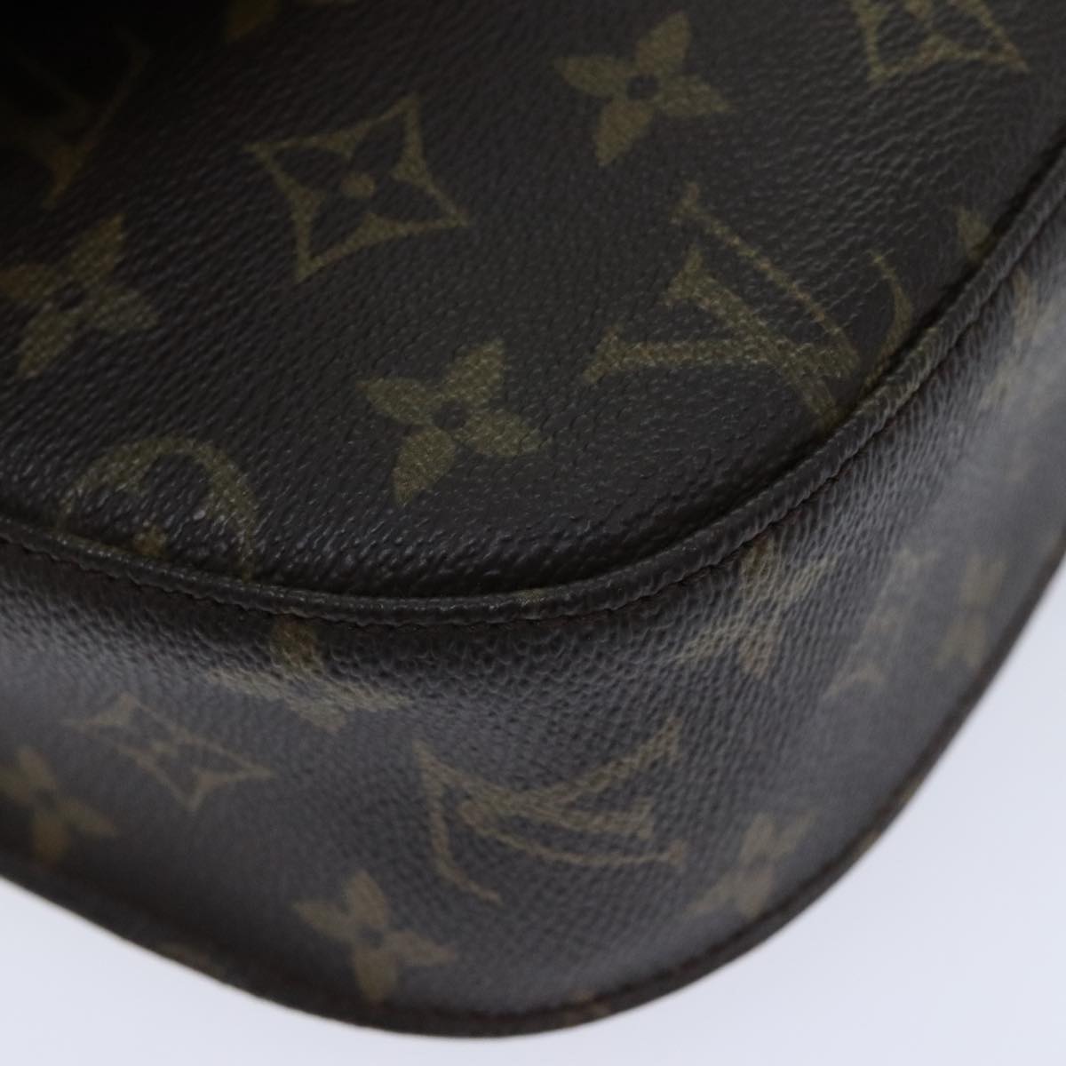 LOUIS VUITTON Monogram Saint Cloud GM Shoulder Bag M51242 LV Auth 93734