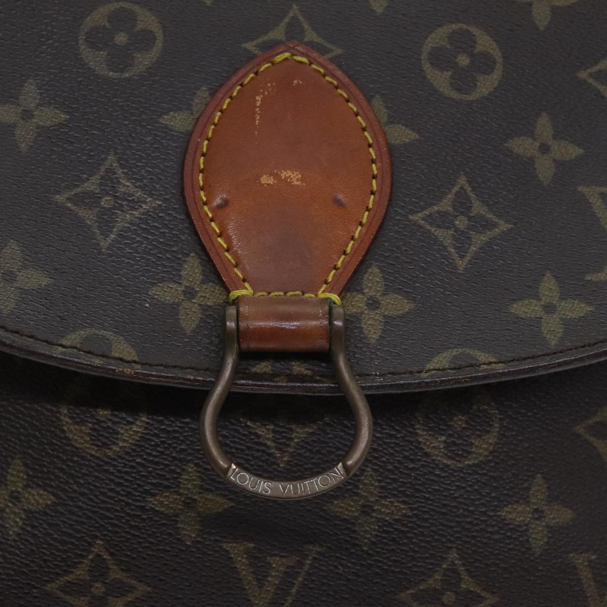 LOUIS VUITTON Monogram Saint Cloud GM Shoulder Bag M51242 LV Auth 93734