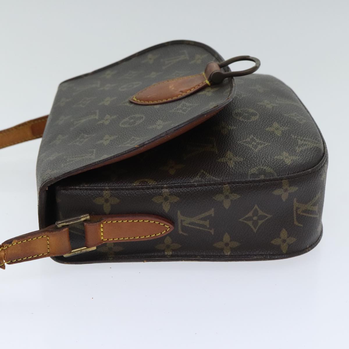 LOUIS VUITTON Monogram Saint Cloud GM Shoulder Bag M51242 LV Auth 93734