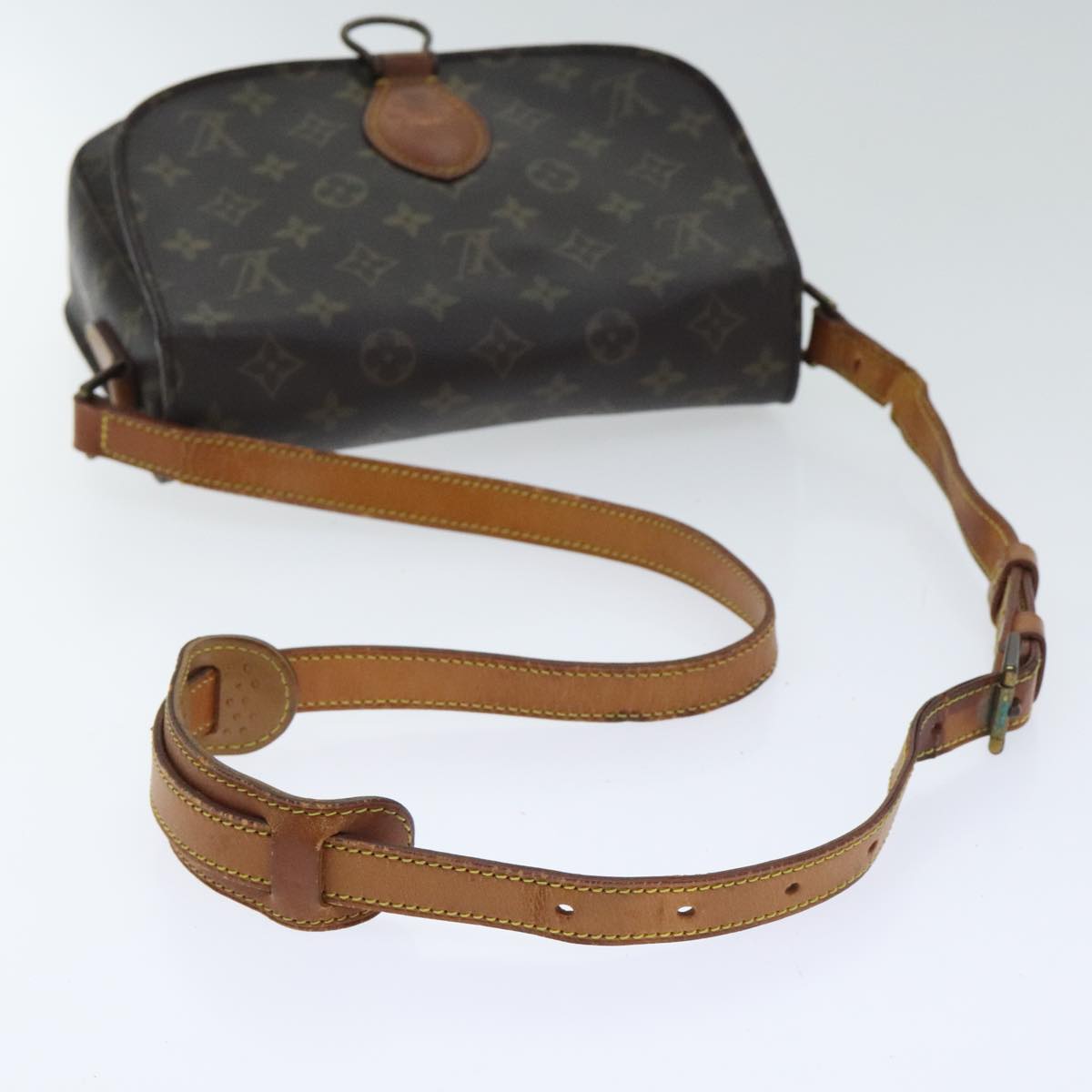 LOUIS VUITTON Monogram Saint Cloud GM Shoulder Bag M51242 LV Auth 93734