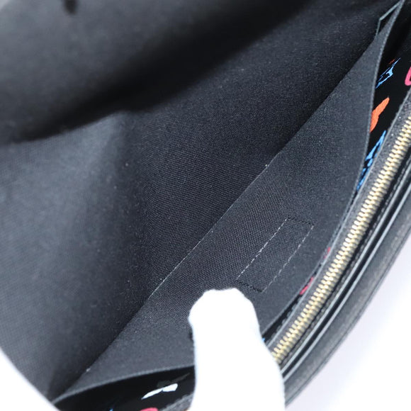 LOUIS VUITTON Monogram Game On Felicie Clutch Bag Black M80232 LV Auth 93736SM