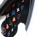 LOUIS VUITTON Monogram Game On Felicie Clutch Bag Black M80232 LV Auth 93736SM-24