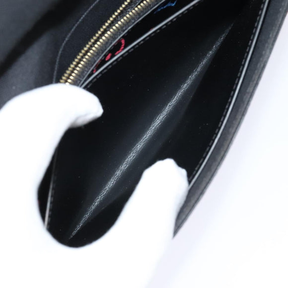 LOUIS VUITTON Monogram Game On Felicie Clutch Bag Black M80232 LV Auth 93736SM