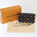 LOUIS VUITTON Monogram Game On Felicie Clutch Bag Black M80232 LV Auth 93736SM-12