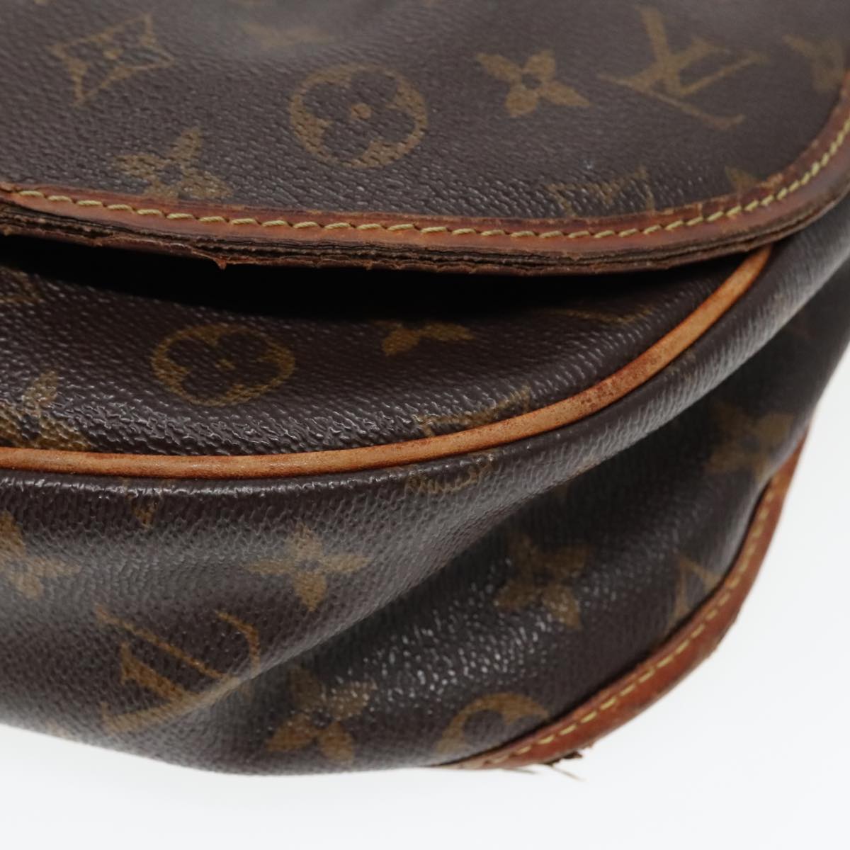 LOUIS VUITTON Monogram Menilmontant PM Shoulder Bag M40474 LV Auth 93738