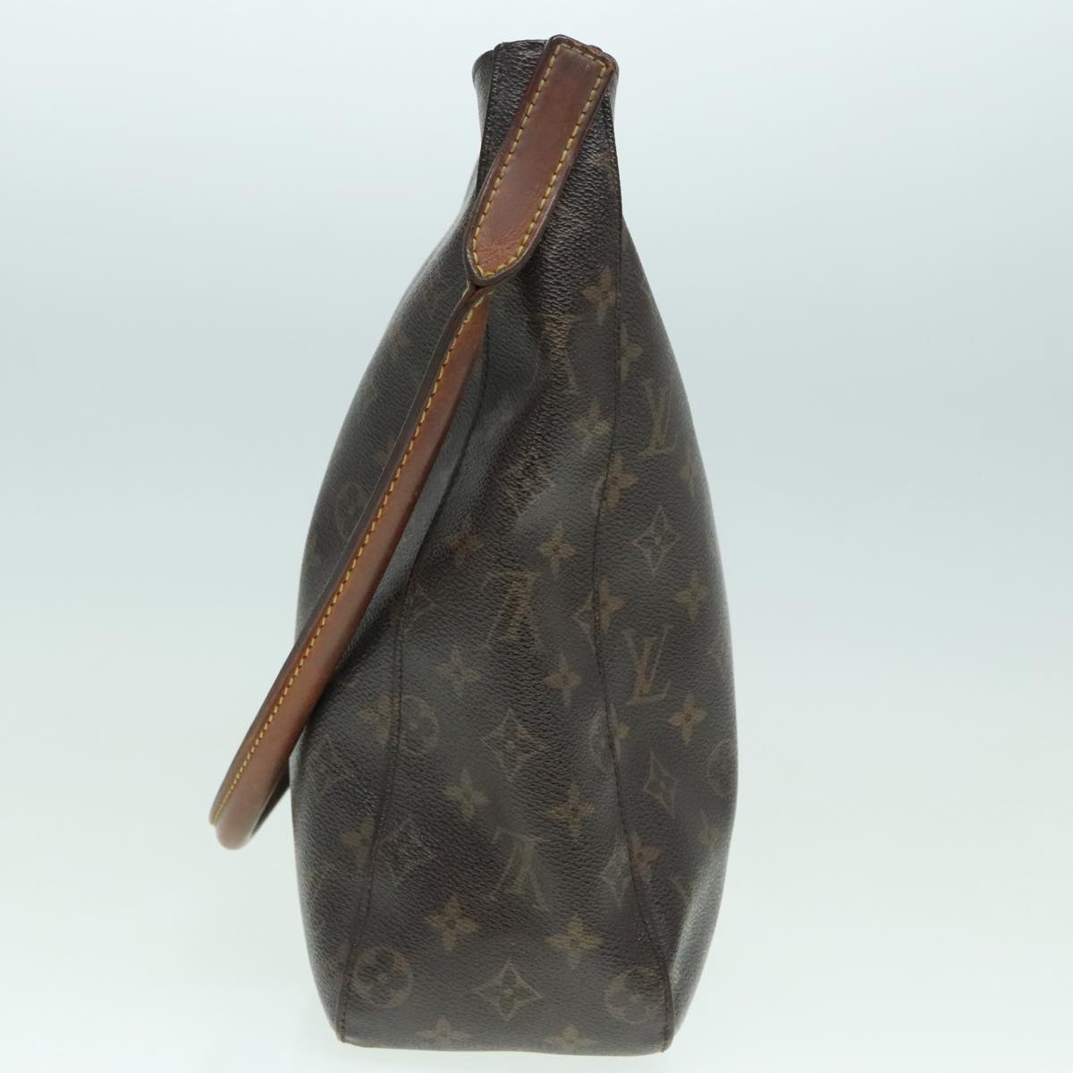 LOUIS VUITTON Monogram Looping GM Shoulder Bag M51145 LV Auth 93739