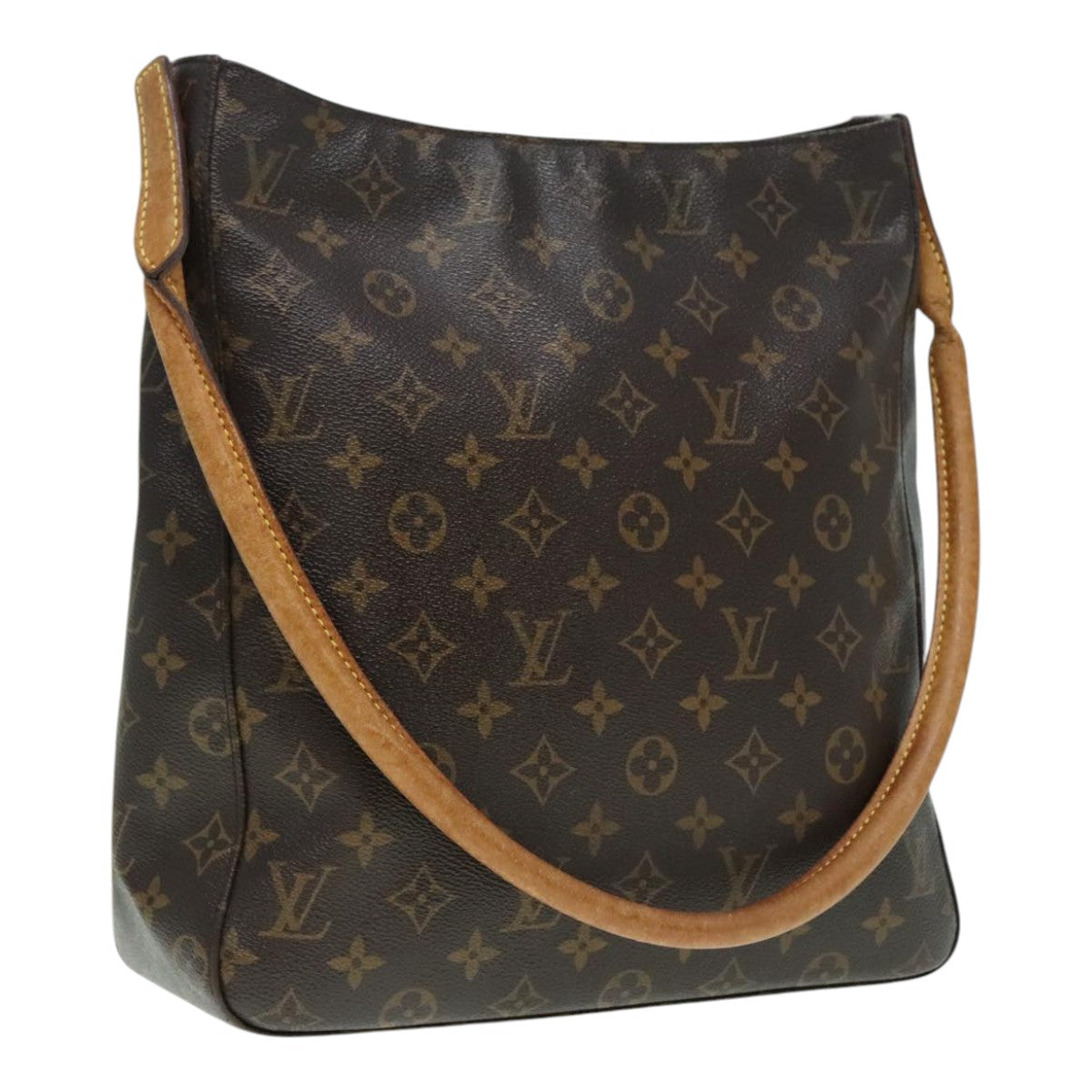 LOUIS VUITTON Monogram Looping GM Shoulder Bag M51145 LV Auth 93740