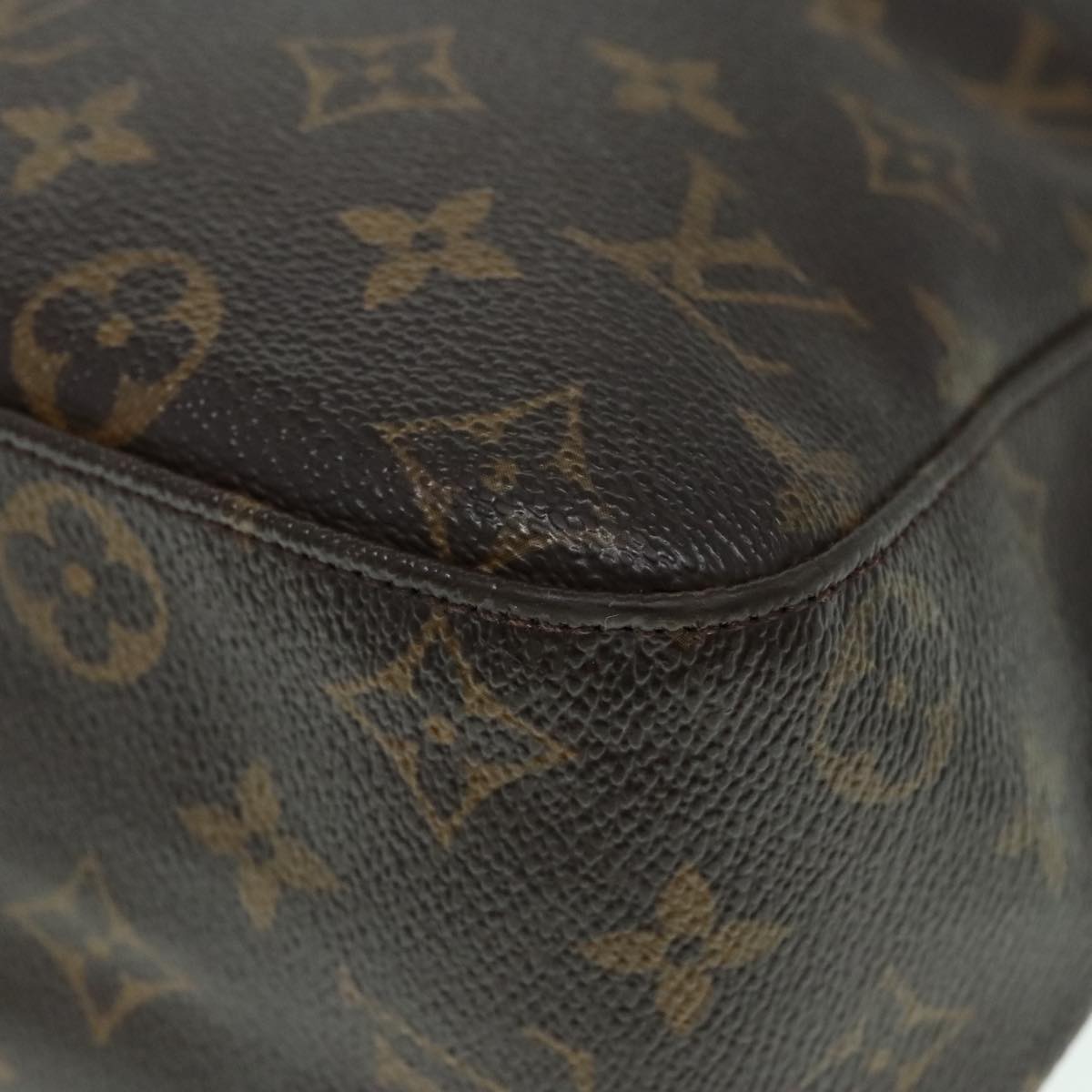 LOUIS VUITTON Monogram Looping GM Shoulder Bag M51145 LV Auth 93740