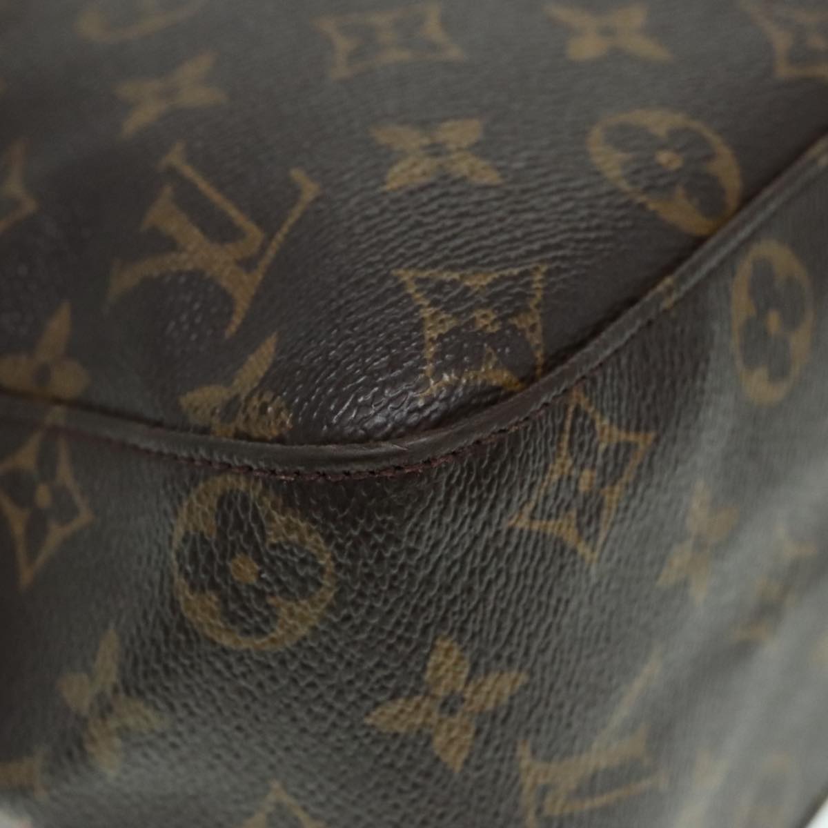 LOUIS VUITTON Monogram Looping GM Shoulder Bag M51145 LV Auth 93740