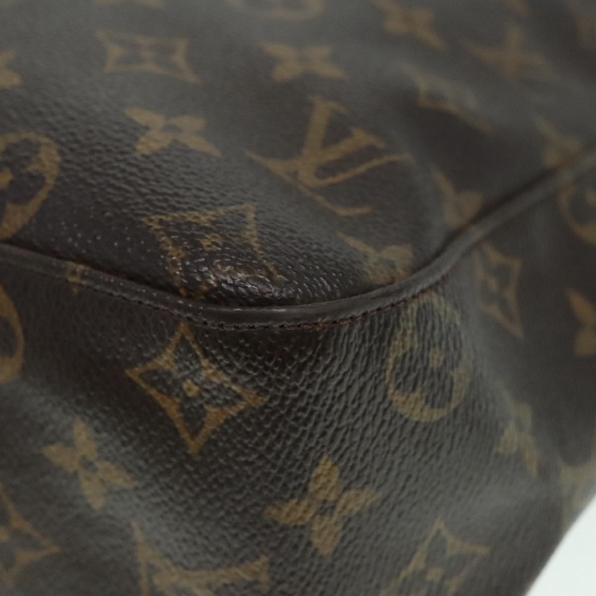 LOUIS VUITTON Monogram Looping GM Shoulder Bag M51145 LV Auth 93740