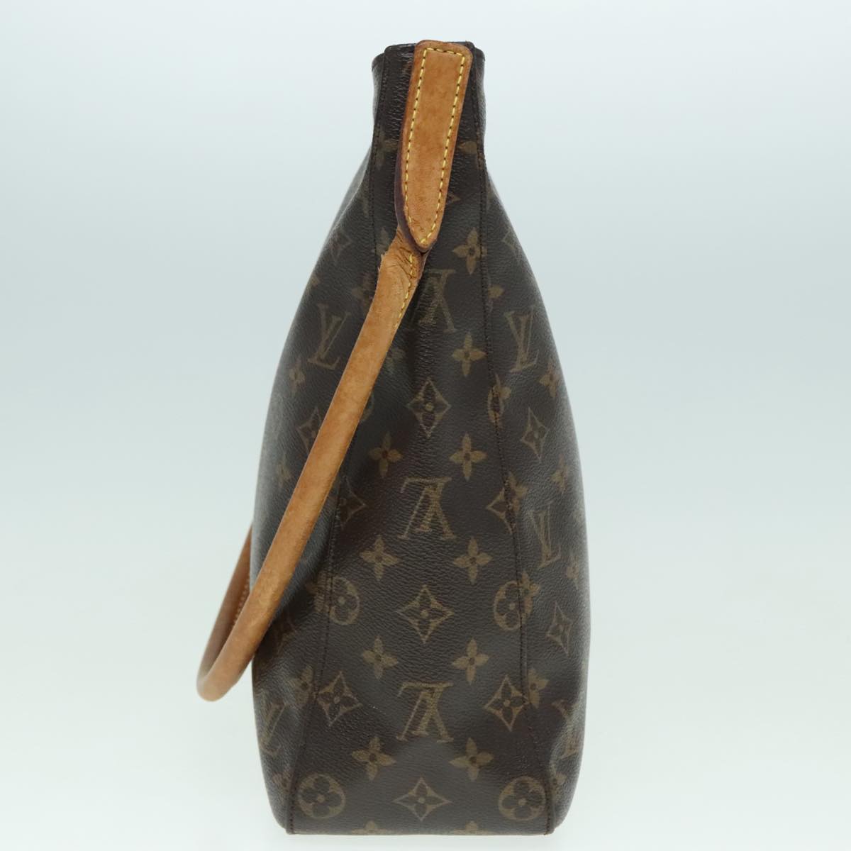 LOUIS VUITTON Monogram Looping GM Shoulder Bag M51145 LV Auth 93740