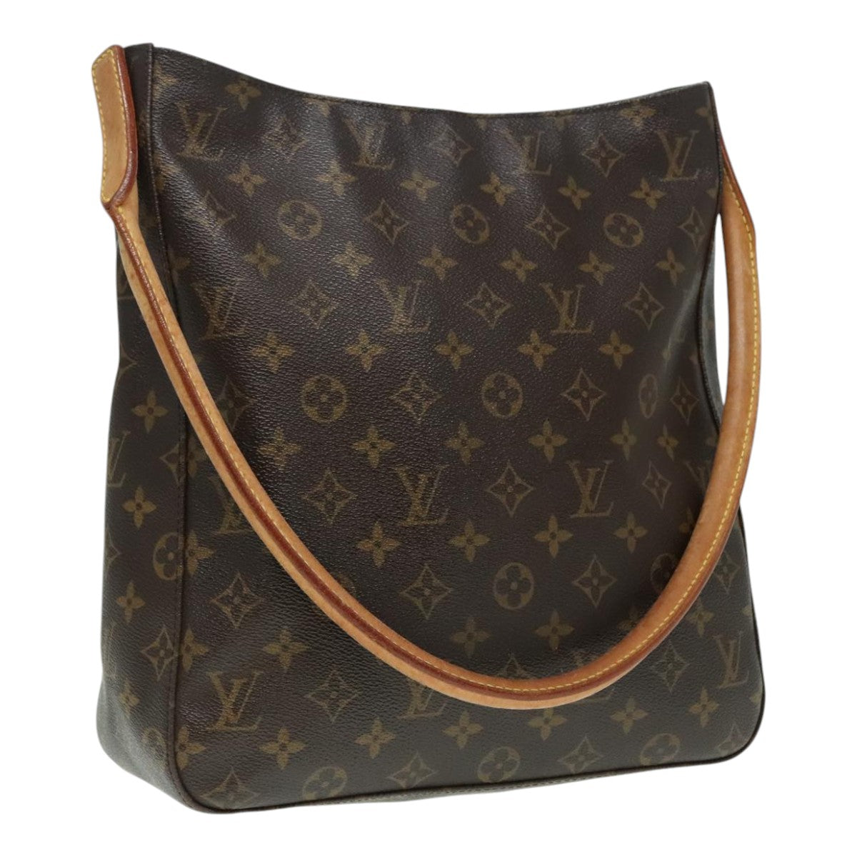 LOUIS VUITTON Monogram Looping GM Shoulder Bag M51145 LV Auth 93742