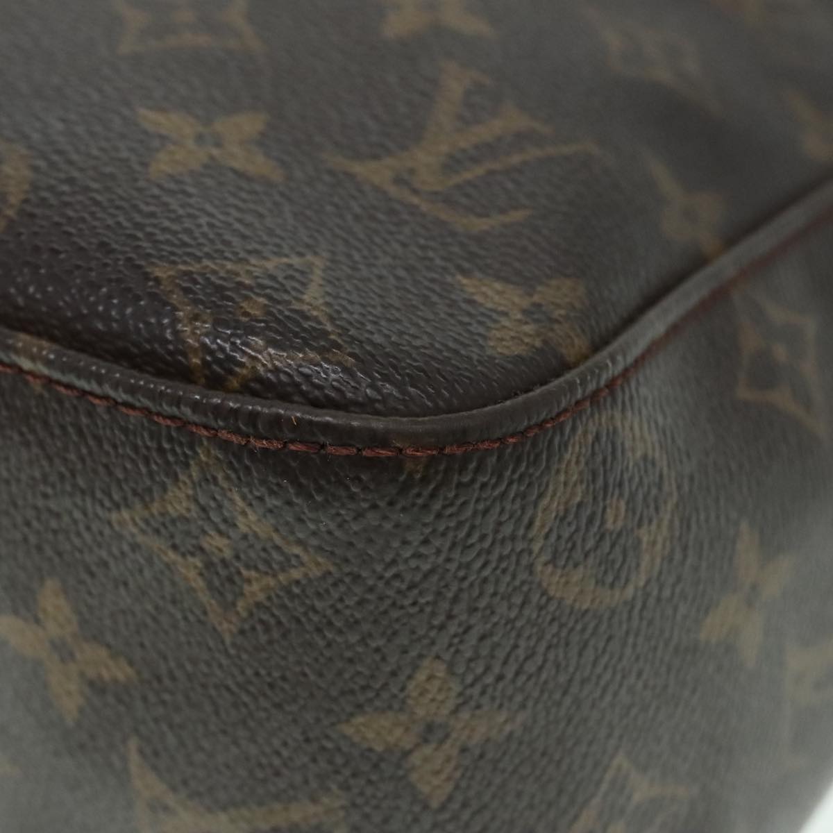 LOUIS VUITTON Monogram Looping GM Shoulder Bag M51145 LV Auth 93743