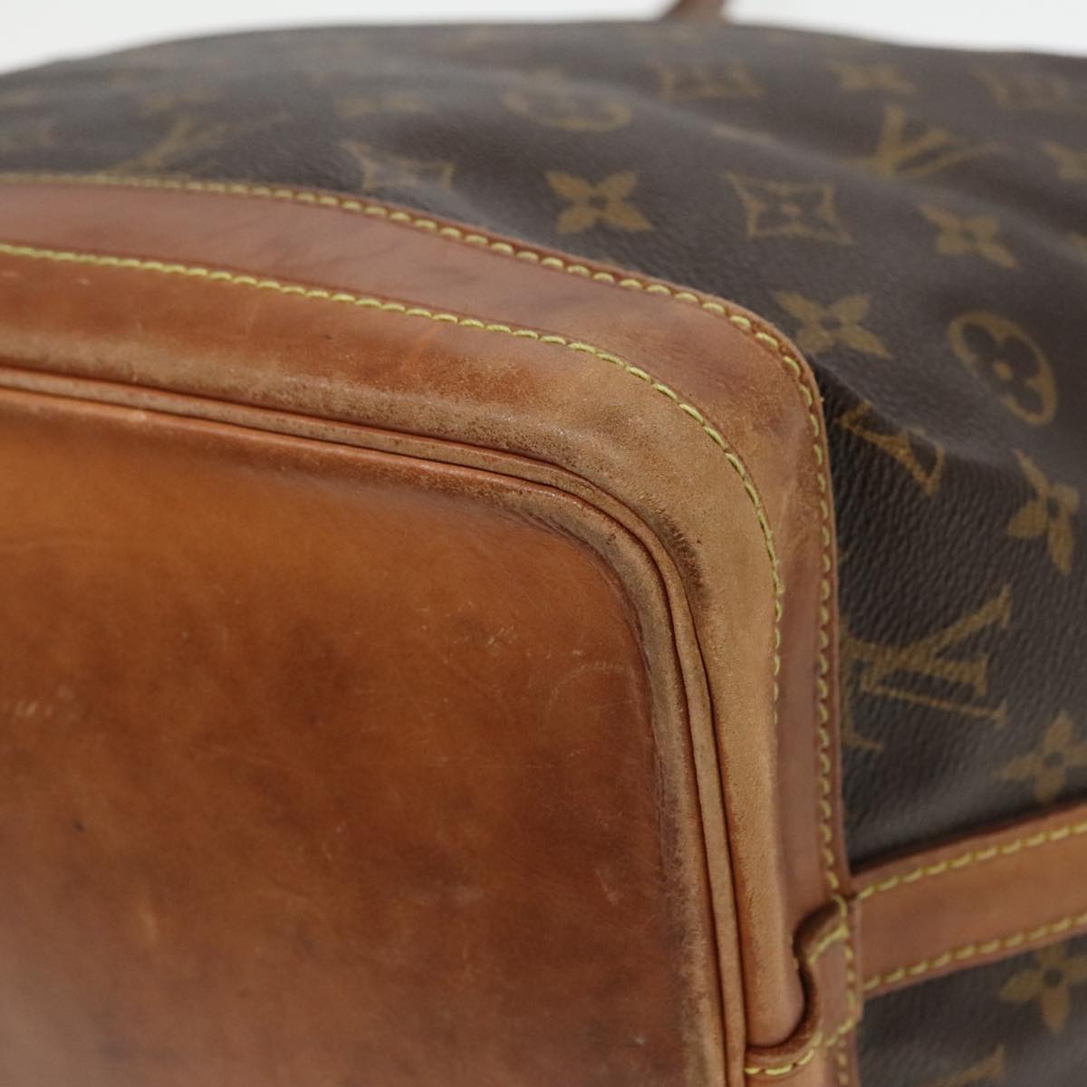 LOUIS VUITTON Monogram Noe Shoulder Bag M42224 LV Auth 93744