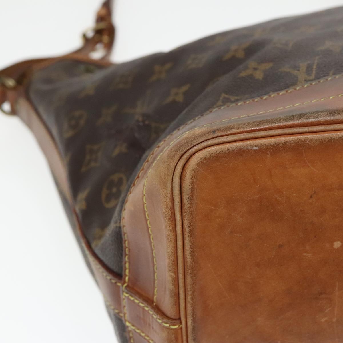 LOUIS VUITTON Monogram Noe Shoulder Bag M42224 LV Auth 93744